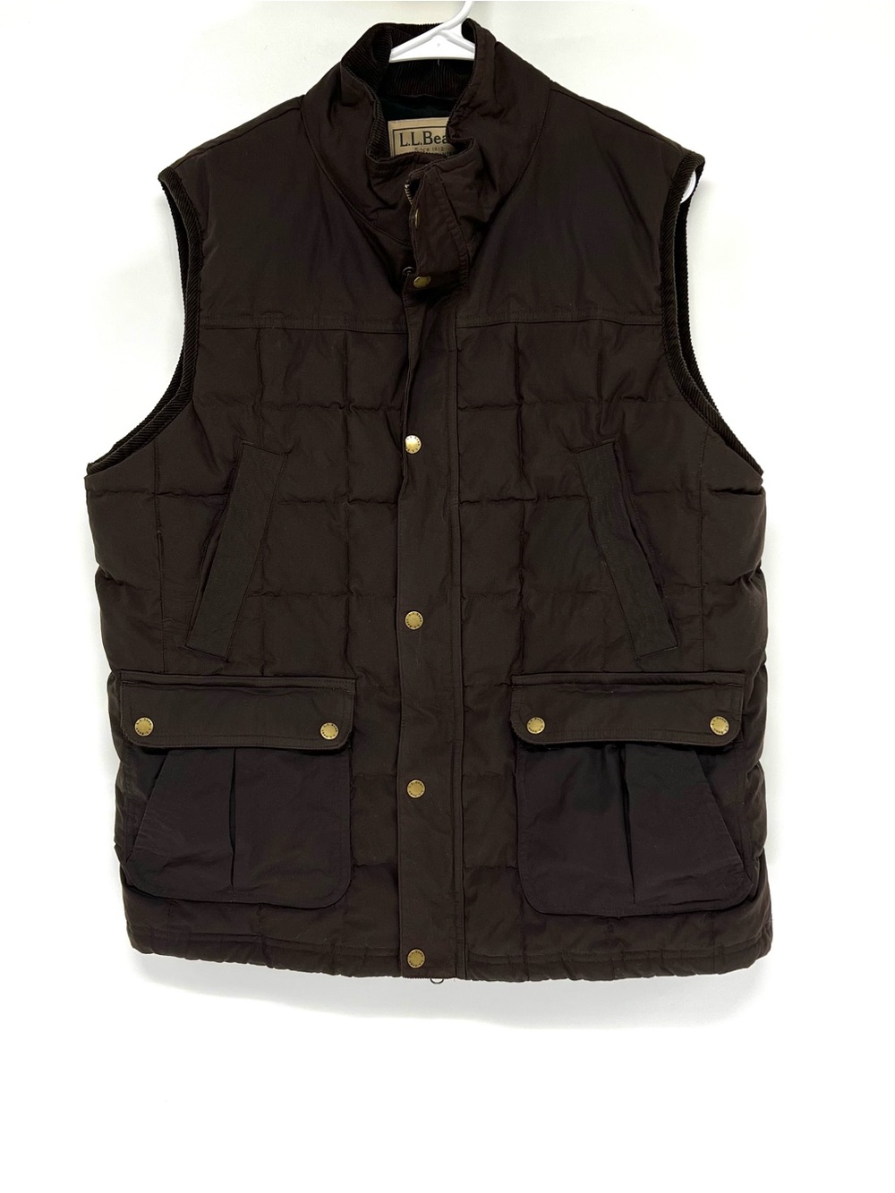 L.L Bean Duck Down Vest mens large